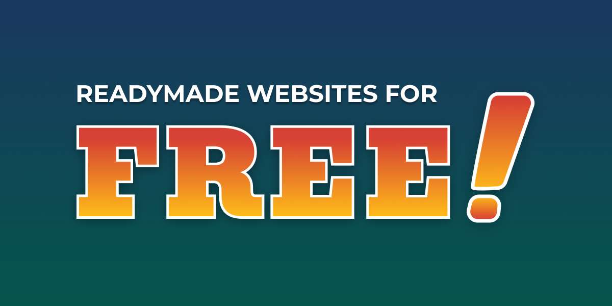 World class websites for free!